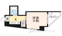 フラッツ一乗館間取り図面