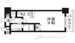 プレサンス京都四条河原町ネクステージ間取り図面