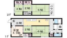 中堂寺庄ノ内町住宅間取り図面