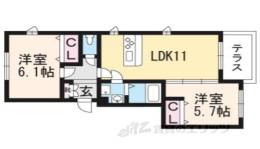 SHAINING TERRACE西賀茂間取り図面