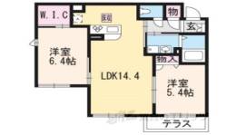 シャーメゾンウエスト二条間取り図面