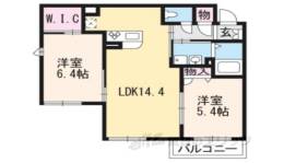 シャーメゾンウエスト二条間取り図面