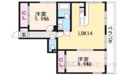 ヴィラ北白川間取り図面