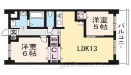 グランヒル西京極間取り図面