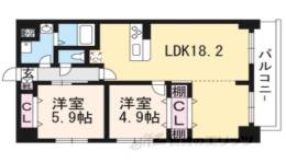 グランヒル西京極間取り図面