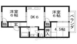 ヴィラ塚の木２号館間取り図面