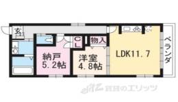 クレールメゾンタツア　　　　間取り図面