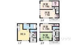 貸家間取り図面
