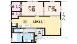 ラ・グラッツィア間取り図面