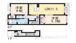 テイク・ヴィレッジ間取り図面