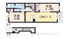 テイク・ヴィレッジ間取り図面