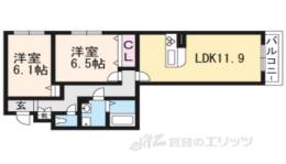 かのん梅ヶ畑間取り図面