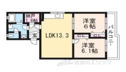 クレセール里内間取り図面