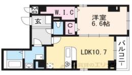 ハイダウェイ下古城間取り図面
