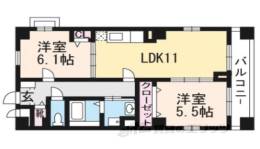ハイダウェイ下古城間取り図面
