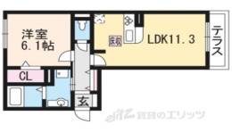 グランシャリオ二町Ａ棟間取り図面