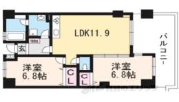 エバー・グリーン宇治間取り図面