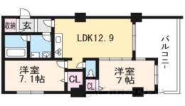エバー・グリーン宇治間取り図面