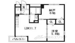 イルソーレ桂　１番館間取り図面