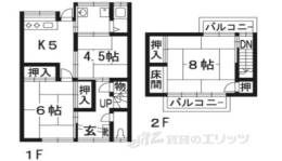 貸家間取り図面