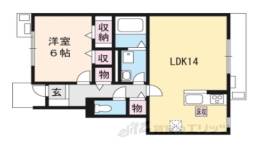 ヌーベルシャトー３間取り図面