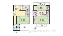 貸家間取り図面