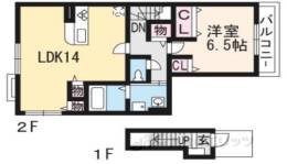 メゾン・ド・ヤマダ１間取り図面