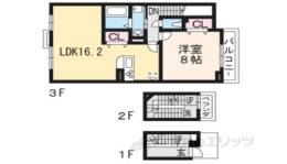メゾン・ド・ヤマダ１間取り図面