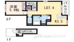 ブライド・メゾン・さくら１間取り図面