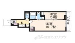 ブライド・メゾン・さくら１間取り図面