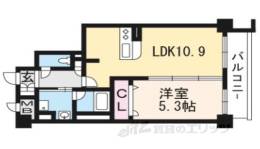 ドリーミオ東向日間取り図面