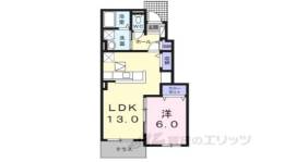 リヴェール竹田間取り図面