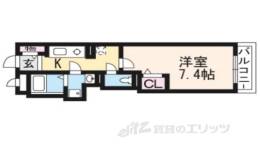 Ｇｒａｎｇｅ四条大宮間取り図面