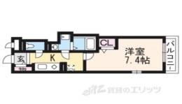 Ｇｒａｎｇｅ四条大宮間取り図面