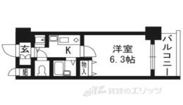 プレサンス京都四条堀川間取り図面