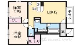 ヴィステリアスクエアB間取り図面