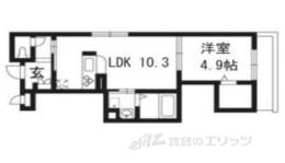 シャーメゾン西大路間取り図面