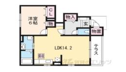 キャトルフィーユ間取り図面