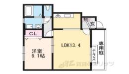 プリズム１間取り図面