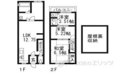 貸家間取り図面