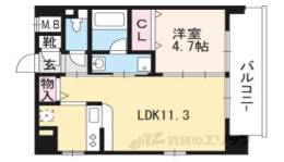 京まちなか湖月間取り図面
