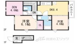 カーサ西の宮間取り図面