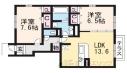ｌａ　ｃｈａｎｃｅ間取り図面