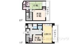 二条麩屋町ビューハイツ間取り図面