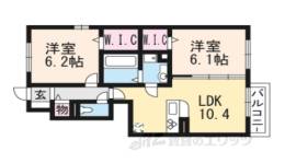 グランシャリオ二町Ｂ棟間取り図面