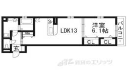 ベル・クローバー嵯峨野間取り図面