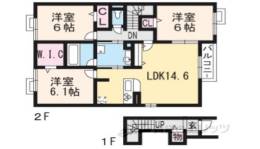 フェリーチェファミリアＡ棟間取り図面