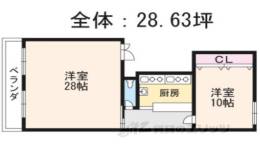 ミレニアム御池(テナント)間取り図面