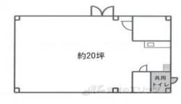カーサ下鴨(テナント）間取り図面