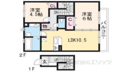 アイリス城陽間取り図面